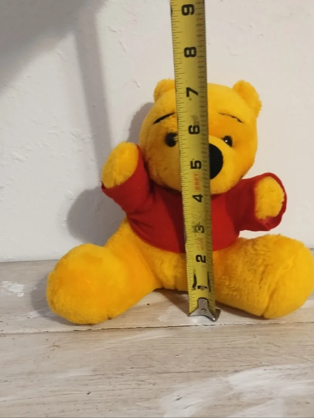 Vtg Kuddle Me Toys Winnie the Pooh Plush Stuffed Animal